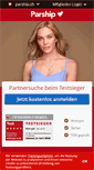 Mobile Screenshot of parship.bluewin.ch